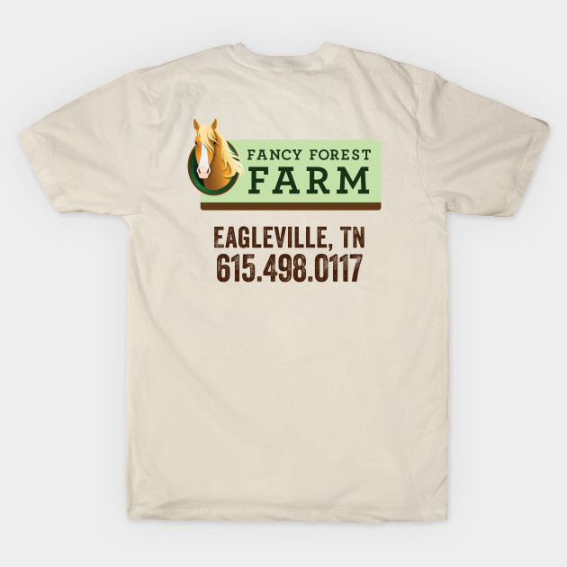 Fancy Forest Farm • Family Portrait • Black Text by FalconArt